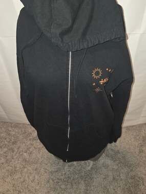 TOMORROW X TOGETHER ACT: PROMISE World Tour in U.S. Zip Up Hoodie Black XL